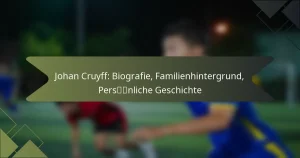 Johan Cruyff: Biografie, Familienhintergrund, Persönliche Geschichte